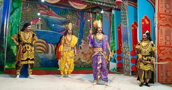 Lord Shri Ram rescues Ahalya