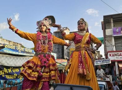 Procession taken out on Agrasen Jayanti