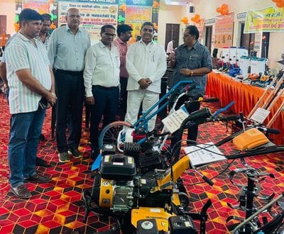 More than 100 innovators from the unorganized sector set up stalls.