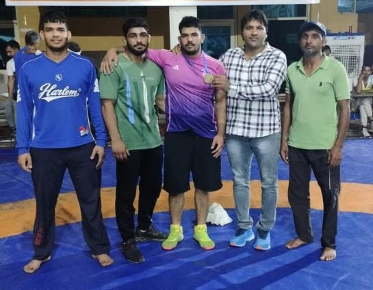 Wrestlers Deepak and Sachin will give trials on October 4 for the Under-23 World Wrestling Championship.