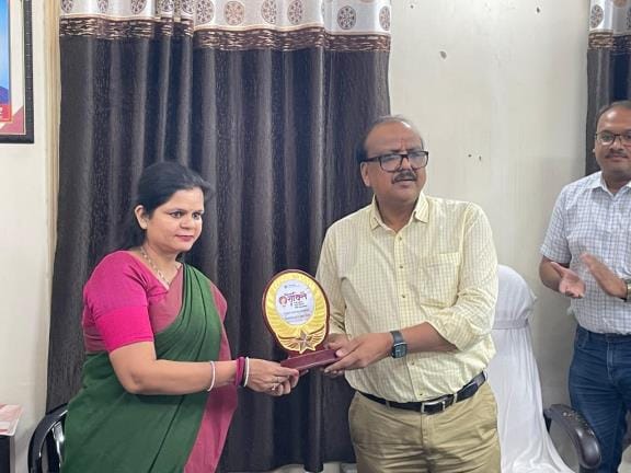 Women employees honored for their outstanding contribution