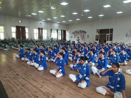 aayush vibhag and rotary program in padmavati nursing college