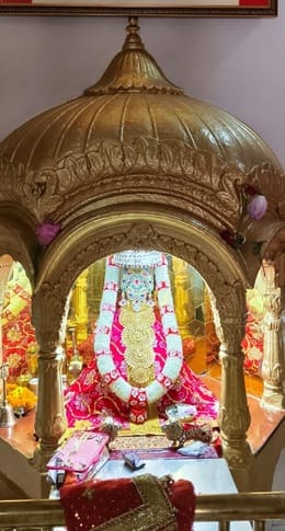 To protect it from the British, the building was given the form of a Devi temple.