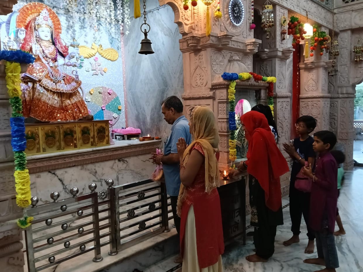 man durga worshipped
