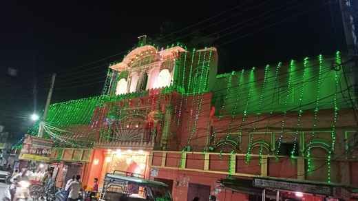 The temple resounded with chants of Mother