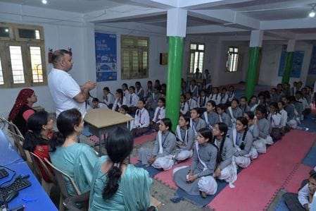 Kharga school girls made aware about menstrual hygiene