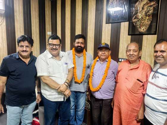 Rajesh was elected president of Rotary Club Basti Central.