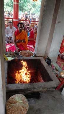 Sadhguru Maharaj inaugurated the ten-day Adishakti Akhand Mahayagya