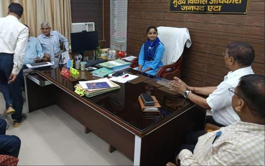 Girl students became CDO, SDM for one day