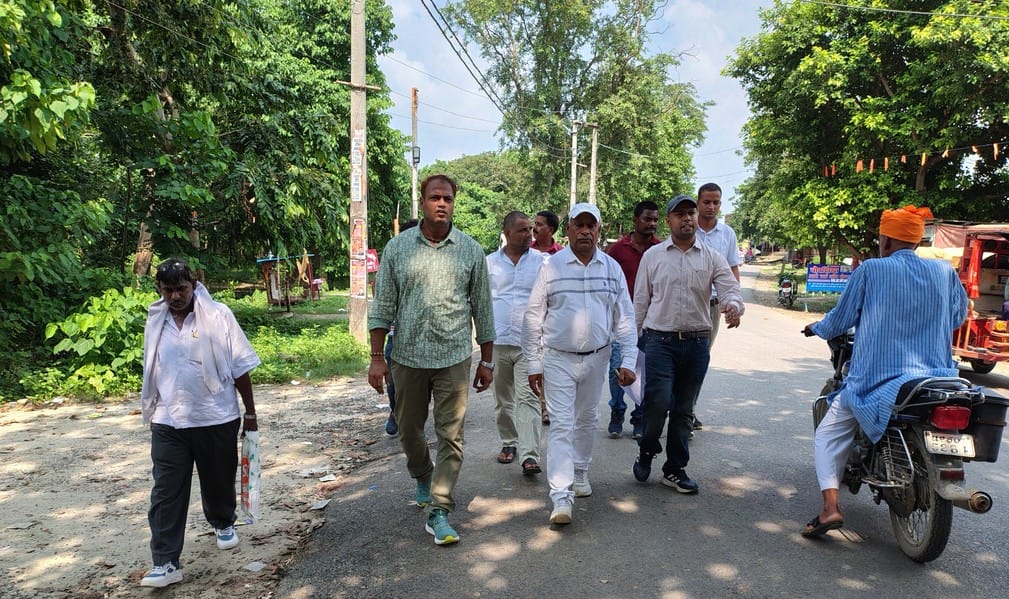 Joint survey conducted for construction of overbridge