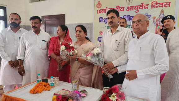 Health check-up of 478 patients was done in the camp, medicines were also distributed.