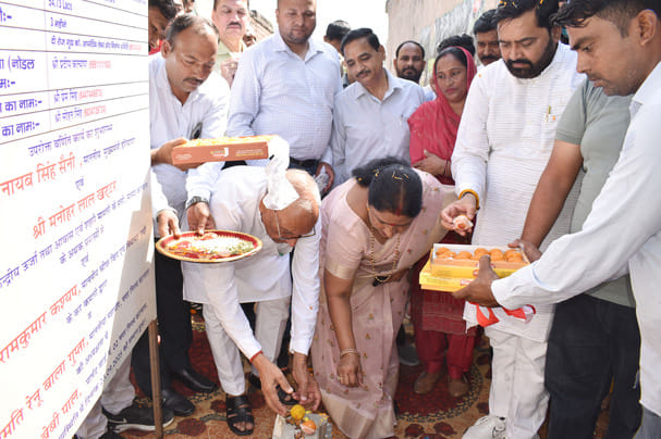 Mangalpur's streets will be spruced up with Rs 54.73 lakh