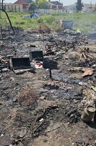 Fire breaks out in seven slums in Sector 32, gutting goods and clothes