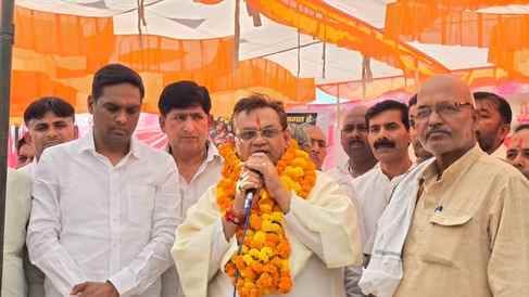 State Minister performed Bhoomi Pujan for the renovation of Bhadrakali Temple.