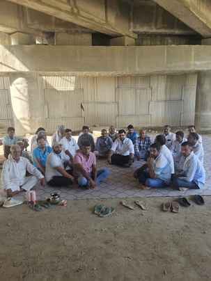 Attempts to supply water to Chautala mine failed, breaking due to excessive pressure