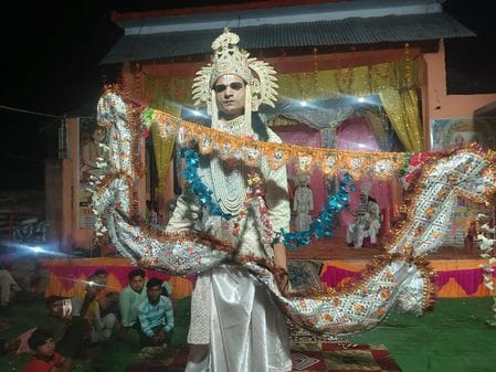 The audience was mesmerized after watching the Dhanush Yagya leela.