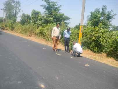 Mughal Road road renovation test
