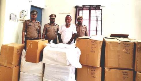 One arrested with illegal firecrackers