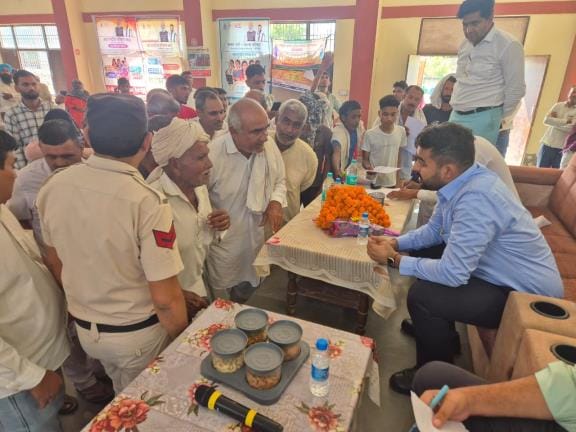 Sir, crops have been submerged for a month and a half, drinking water has stopped due to waterlogging, no relief has been received from the government.