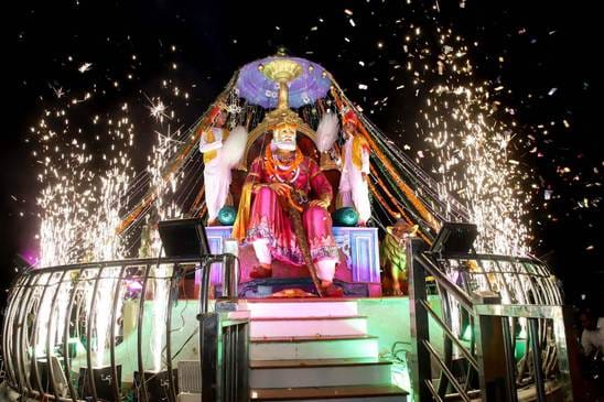 Agrasen Shobha Yatra in Aligarh city