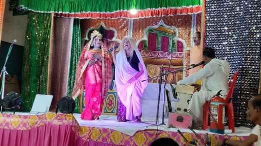 Lord Ram's leela...the bow broke and the palace was also lost