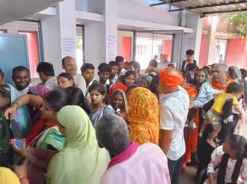 36 patients of diarrhea found in 10 villages of Rajgarh block in seven days