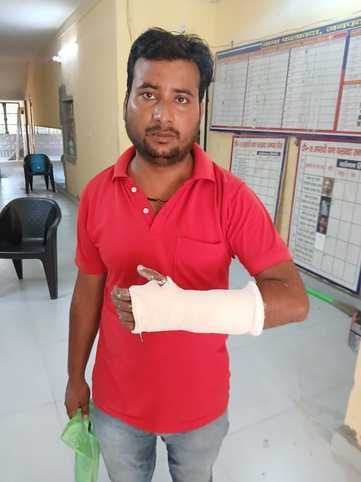 Young man beaten and injured