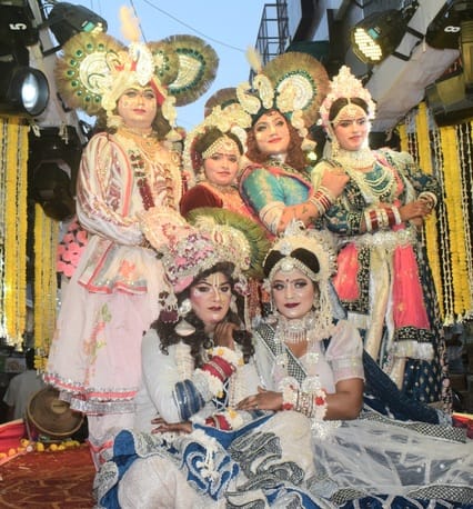 Lord Ram's wedding procession started with grand tableaux, devotees rejoiced.