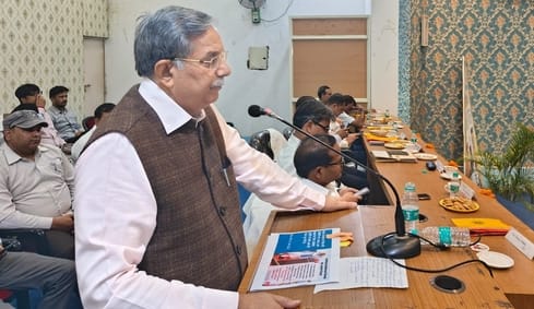 A developed India will be built through hard work and dedication, dreaming big with open eyes.