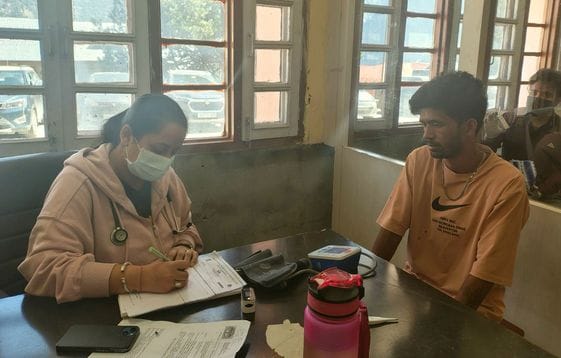 Yoga and Naturopathy camp organised on Ayurveda Day