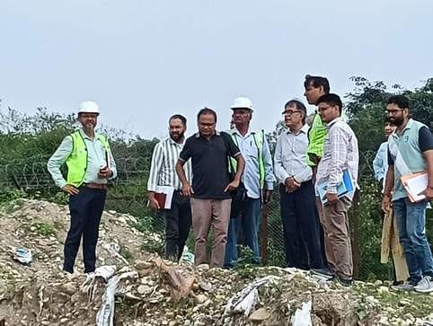 World Bank team arrives to inspect the under-construction
