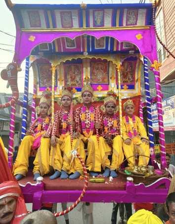 People were moved to tears after watching the enactment of the killing of Hiranyaksha and Hiranyakashipu