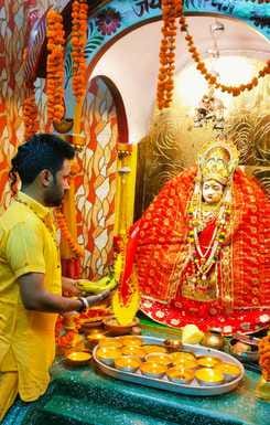 The flame of Shri Murti Devi Temple has been burning continuously for 61 years.