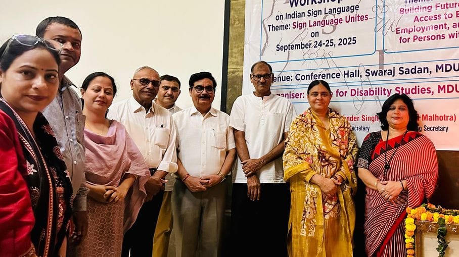 Sign language is a bridge connecting the diversity of society: Dr. Sharanjit Kaur