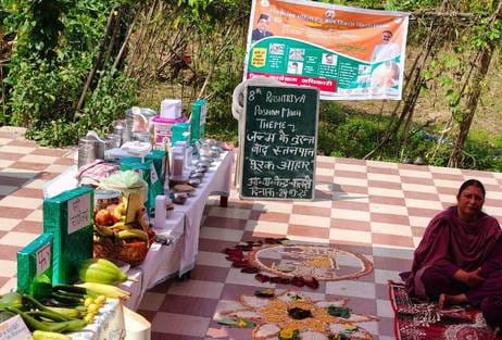 Importance of nutrition explained through exhibition of dishes