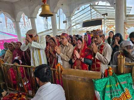 Mother's praise in Avahadevi and Santoshi Mata temple