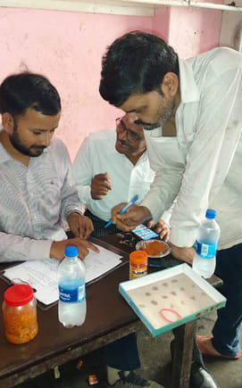 Insects found in Bundi laddus, team collects sample from shop