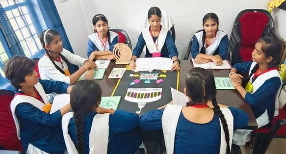 Simran became the Prime Minister of the Children's Parliament