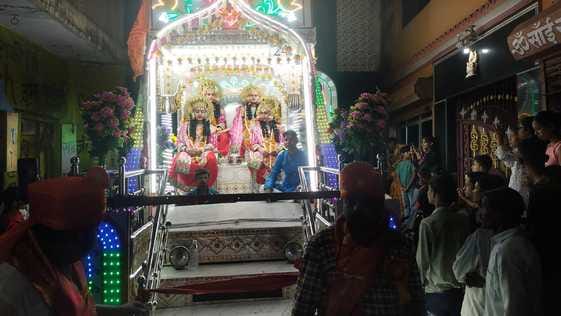 The image of Shri Ram as a groom was unique