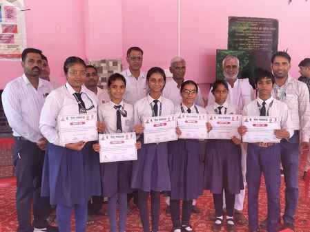 Winners of essay and painting competitions were honored.