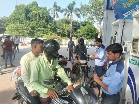 People are demanding helmets at petrol pumps, more worried about their lives.
