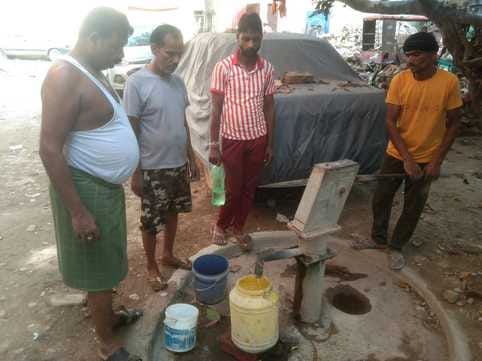 Even during Navratri, the people of Unchathok and Aluthok are not getting water supply.