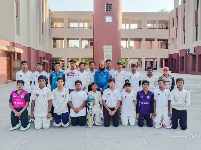 GTB School Cricket Academy won the match by one wicket