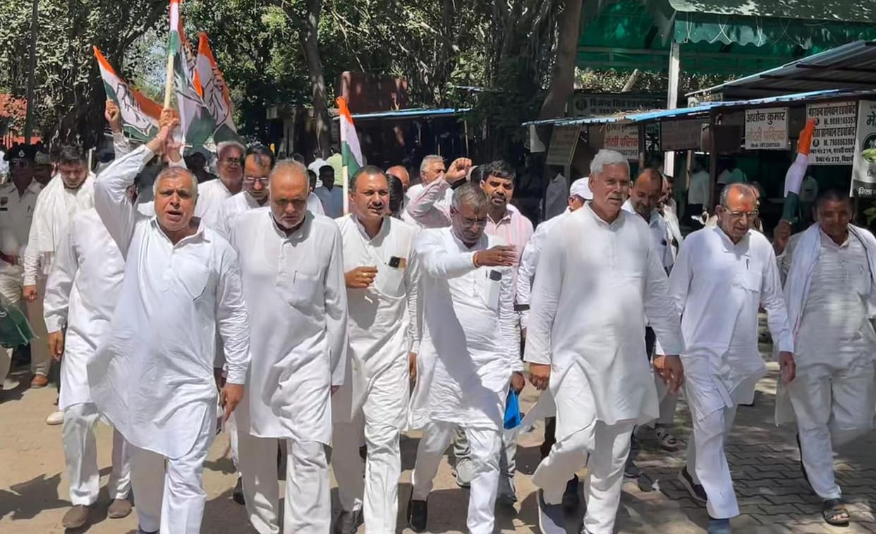 congress protested