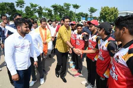 Royal Challengers Meerut won the match by 14 runs