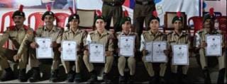 Cadets performed brilliantly, received certificates and medals