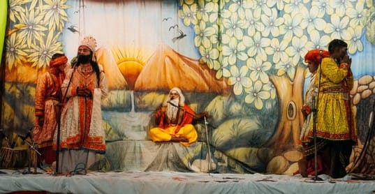Parashurama became angry as soon as Shiva's bow broke.