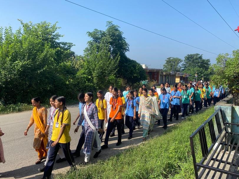 Awareness rally organized under cleanliness fortnight