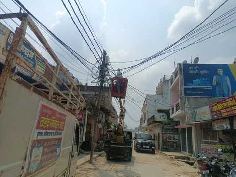Work not yet completed, providing adequate electricity during festivals is a major challenge