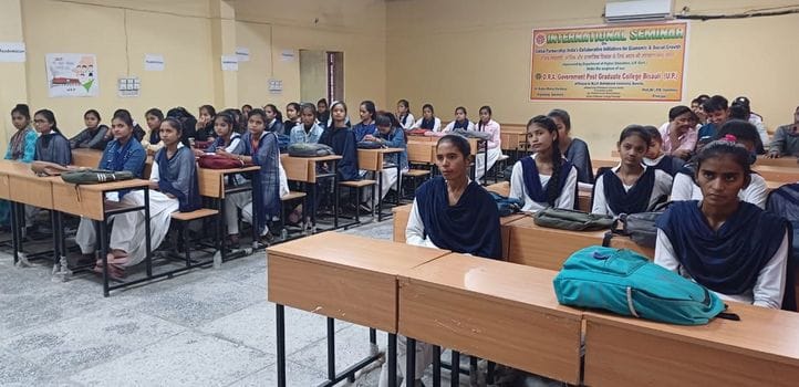 Students are studying politics and sociology without teachers.